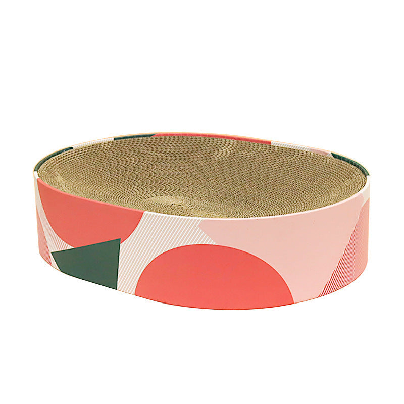 Luxurious Cardboard Cat Scratching Bed
