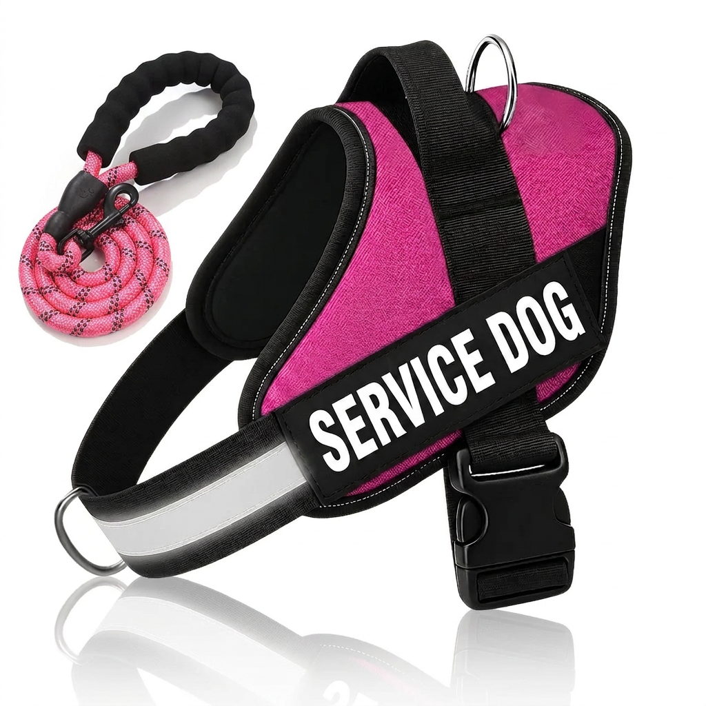 Personalized No-Pull Dog Harness with Front D-Ring β Designed for Neck & Shoulder Relief