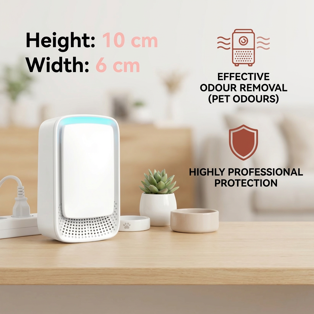 Portable Air Purifier & Odour Eliminator – Ideal for Pet Homes
