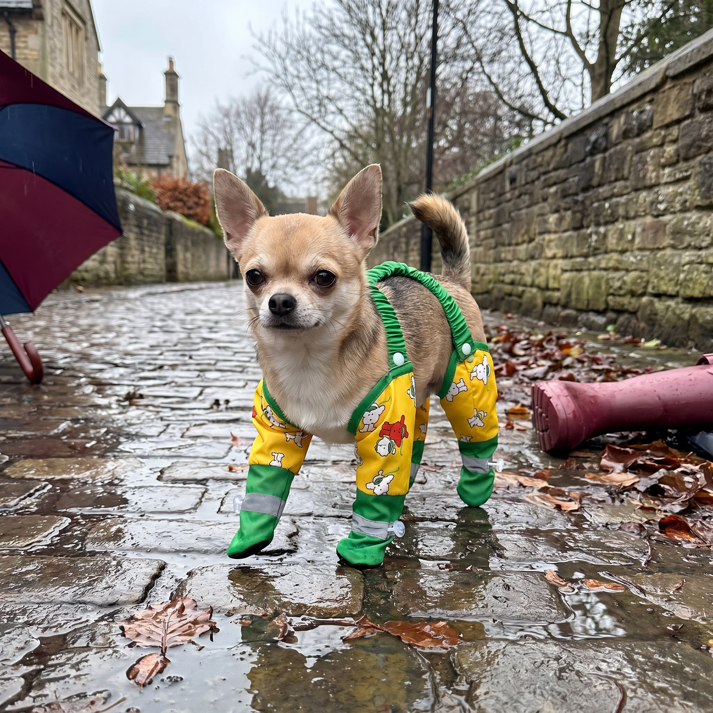 Waterproof Dog Leg Cover Suit for Clean and Protected Outdoor Walks