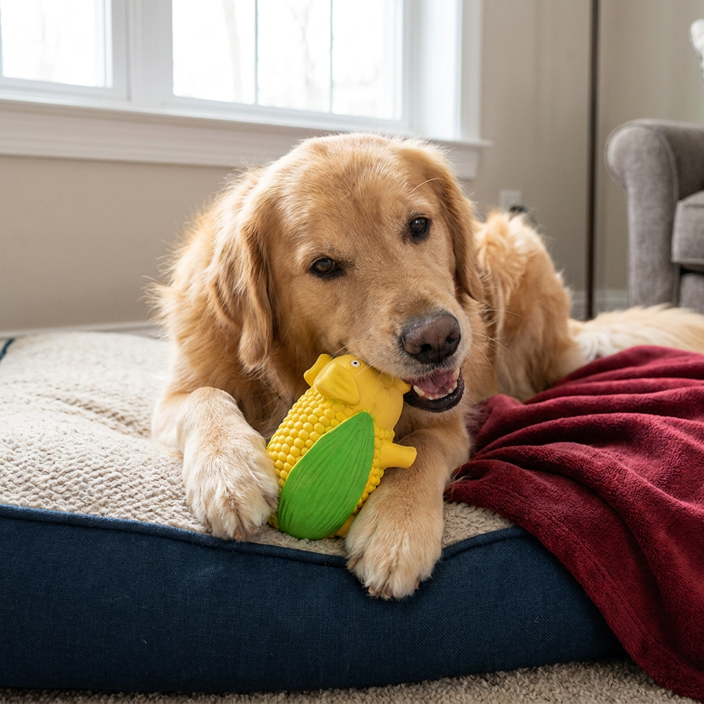Durable Squeaky Latex Farm Animal Dog Toy