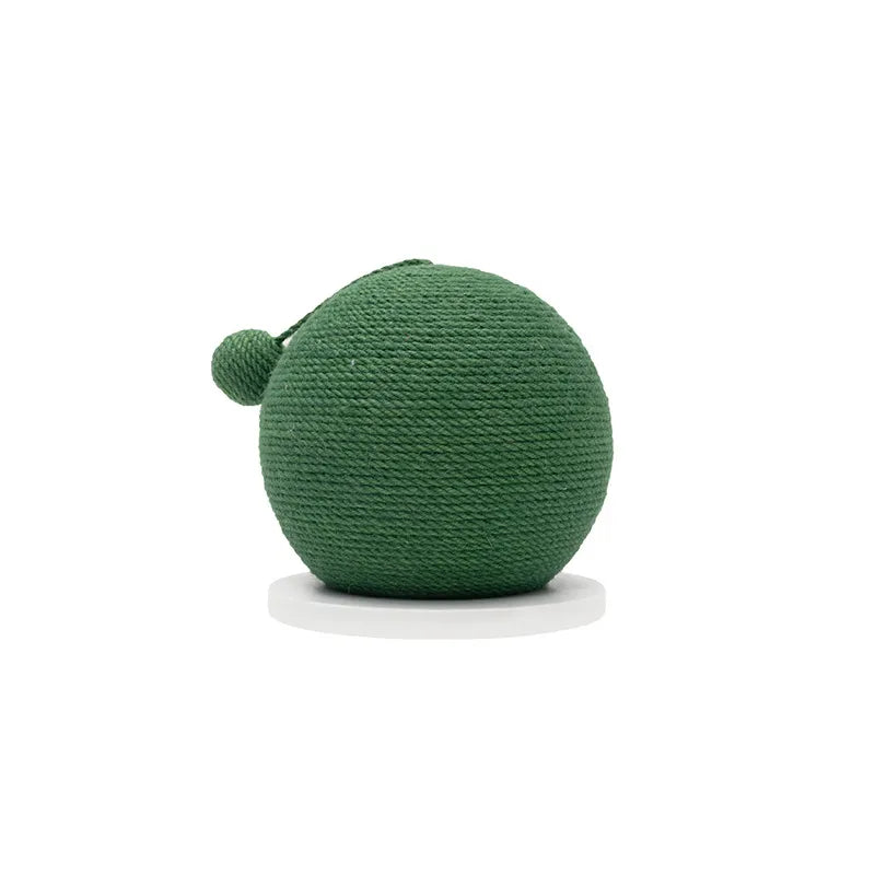 Cat Scratching Ball Made Of Sisal - Scratching Toy For Cats For Claw Care