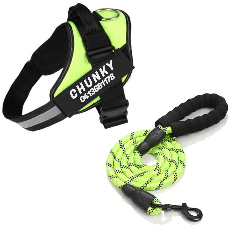Personalized No-Pull Dog Harness