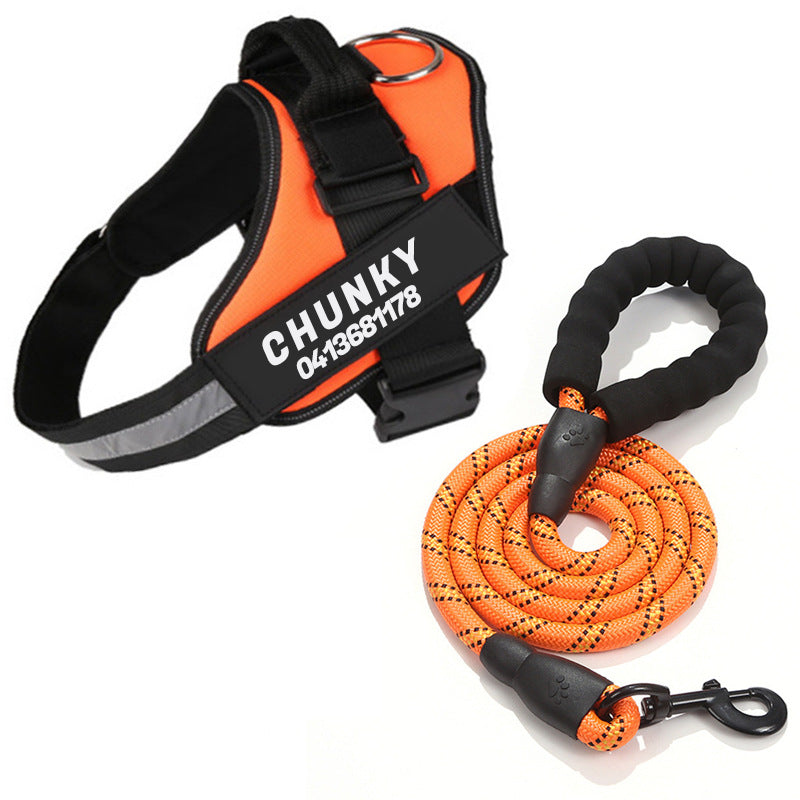 Personalized No-Pull Dog Harness