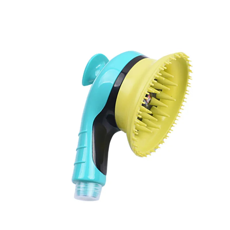 Shower Brush for Dogs with Massage Function and Coat Cleaning