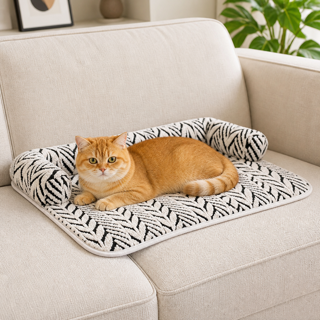 Ultra-Soft orthopedic Non-Slip Cat Bed Mat