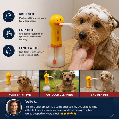 Automatic Duck Pet Foam Sprayer