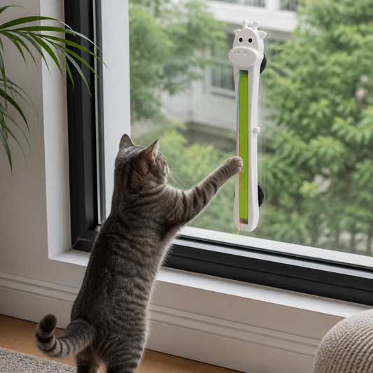 Automatic Cat Teaser Toy for Interactive & Independent Play