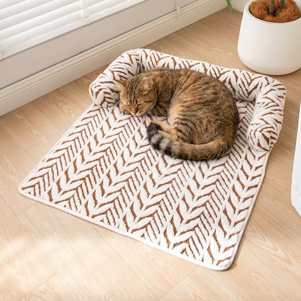 Ultra-Soft orthopedic Non-Slip Cat Bed Mat
