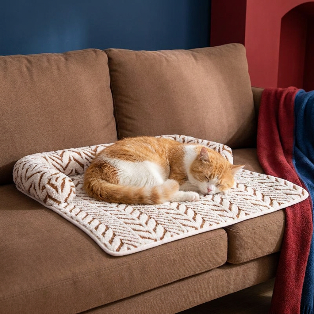 Ultra-Soft orthopedic Non-Slip Cat Bed Mat