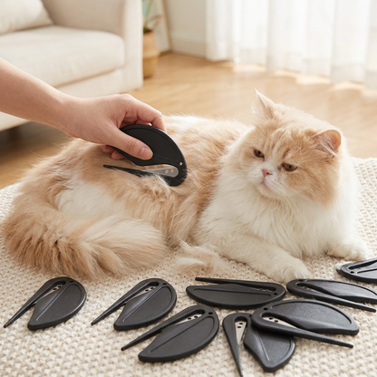 Pet Fur Detangler (10 Pieces) – Gentle Grooming & Effortless Knot Removal for Dogs & Cats