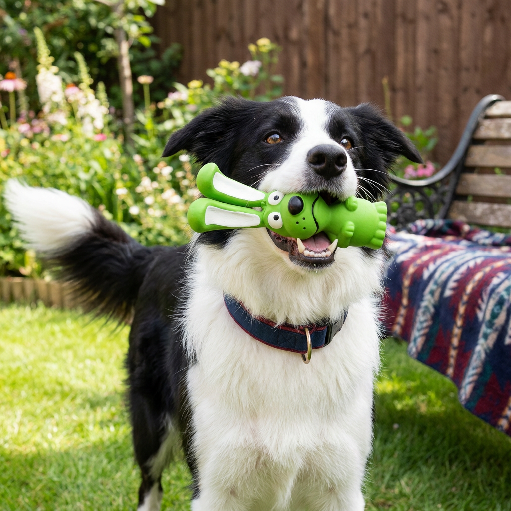 Durable Natural Latex Teeth Cleaning Dog Chew Toy