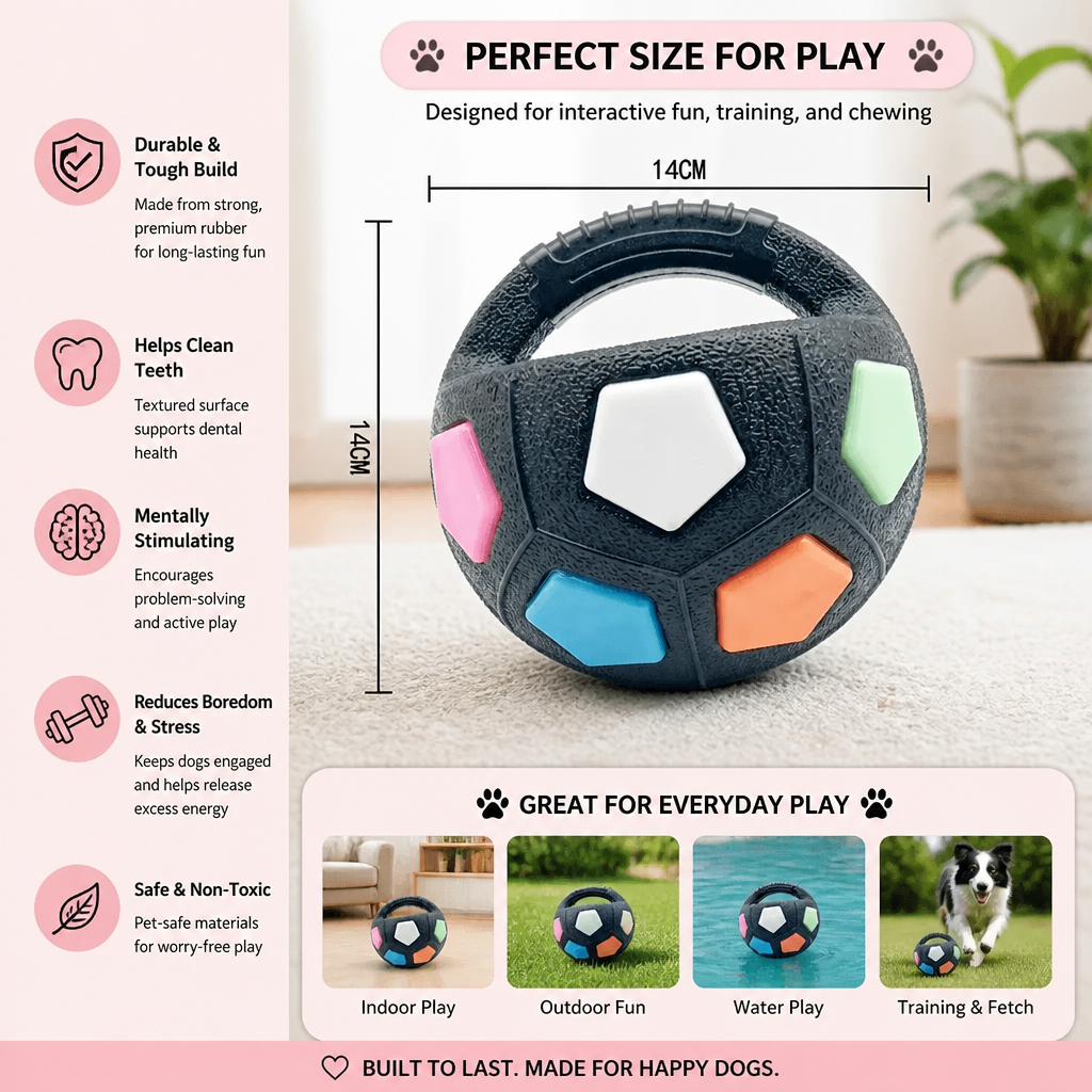 Durable Toy Ball for Stress Relief for Dogs