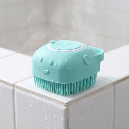 Practical 2-in-1 Professional Dog Bath Brush – Deep Cleaning & Massage in One Step