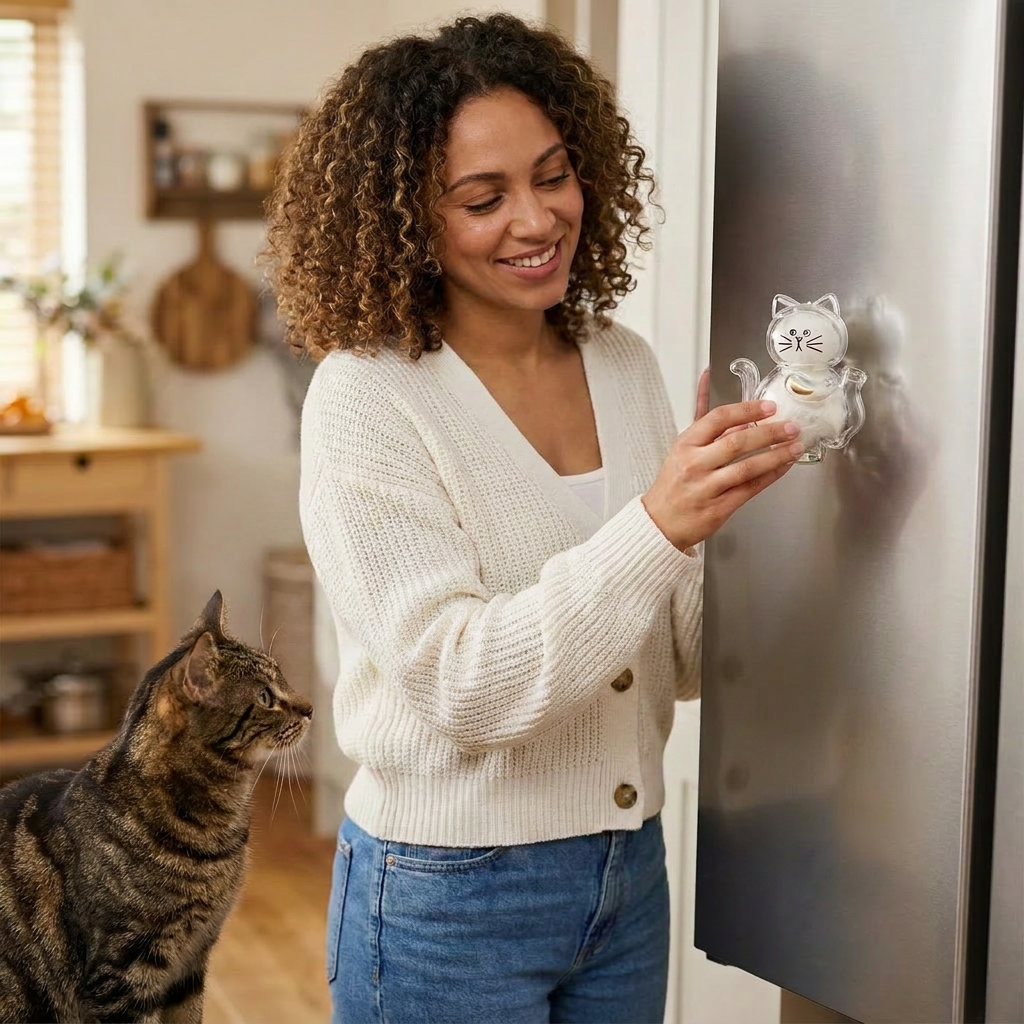 Whisker Keepsake Cat Magnet – Fur & Whisker Memory Display