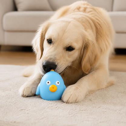 Interactive Chew & Squeak Puppy Toy