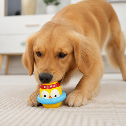 Interactive Chew & Squeak Puppy Toy