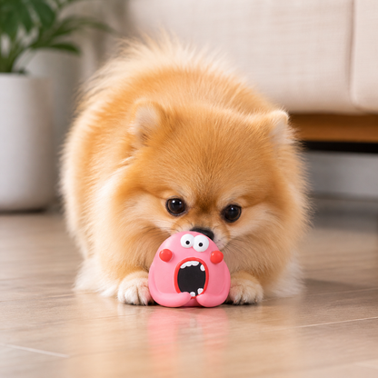 Interactive Chew & Squeak Puppy Toy