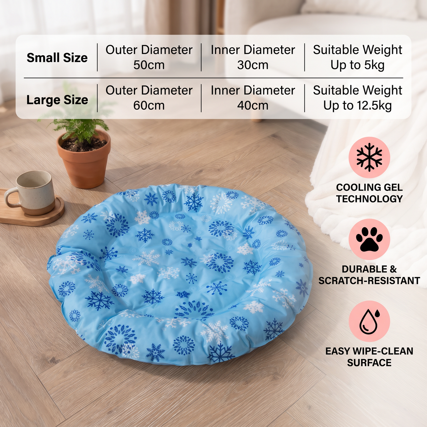 Practical Cooling Mat for Cats – Refreshing Summer Mat for Hot Days