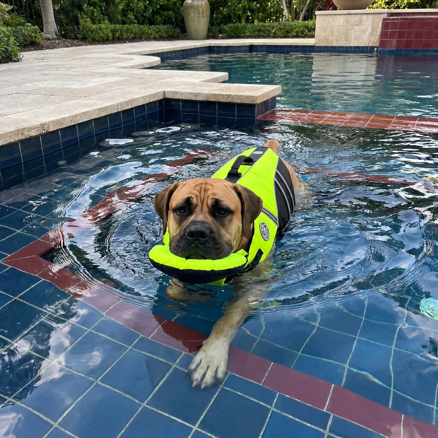 Dog Safety Swim Vest with Rescue Handle