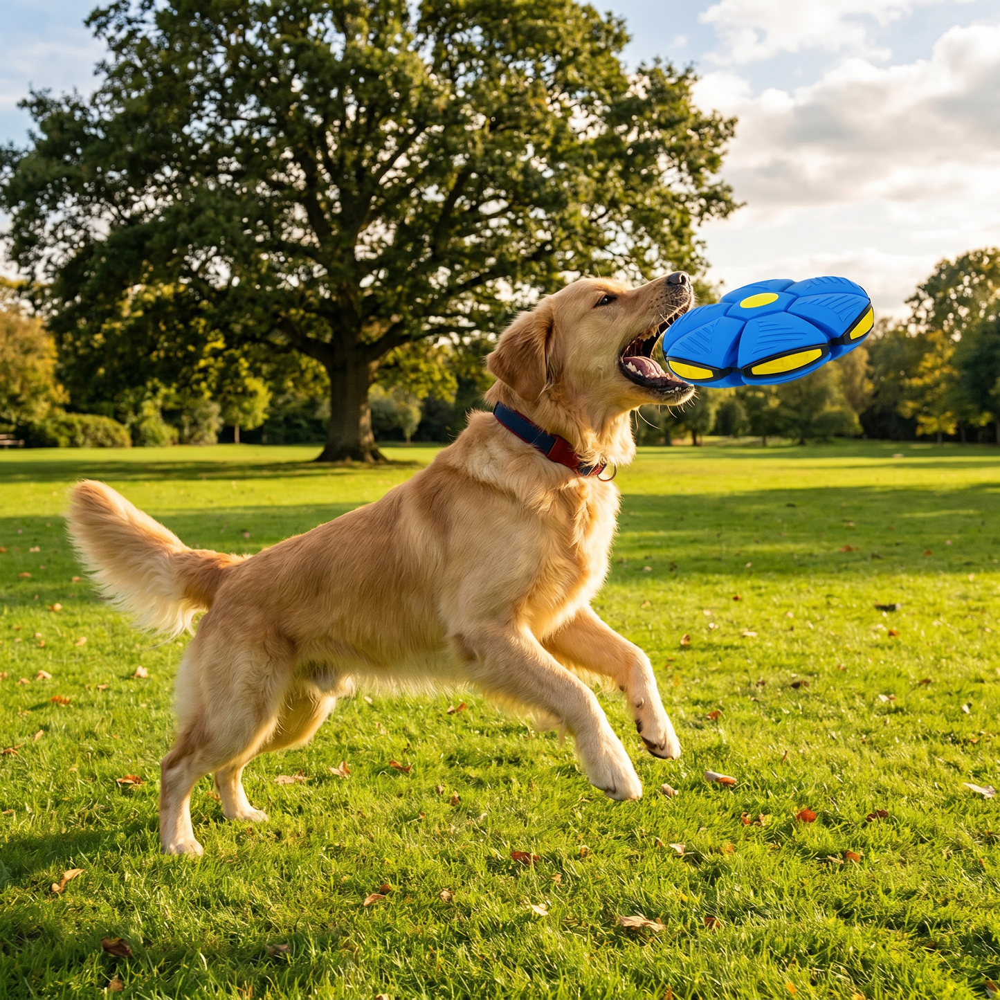 Interactive Flying Fetch Dog Ball