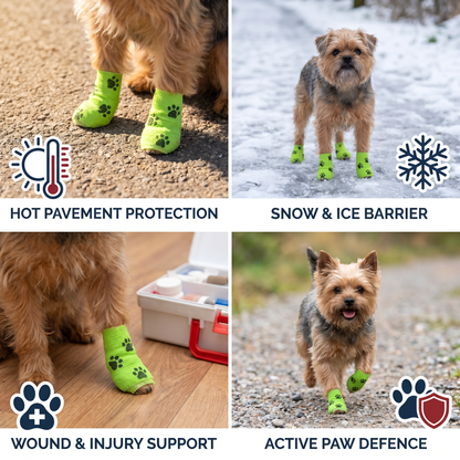 Self-Adhesive Pet Bandage Wrap for Hot Pavement & Snow Protection