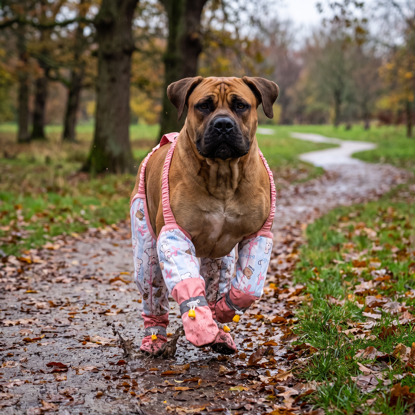 Waterproof Dog Leg Cover Suit for Clean and Protected Outdoor Walks
