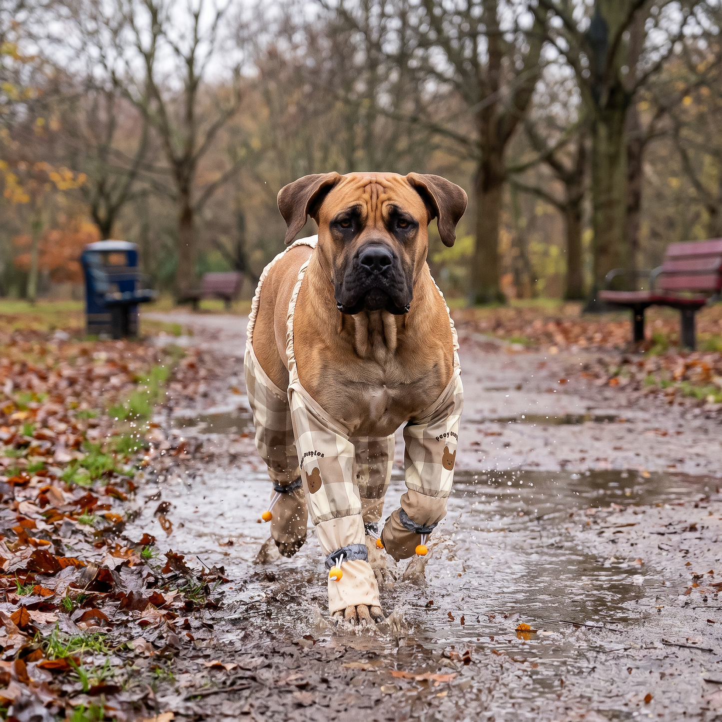 Waterproof Dog Leg Cover Suit for Clean and Protected Outdoor Walks