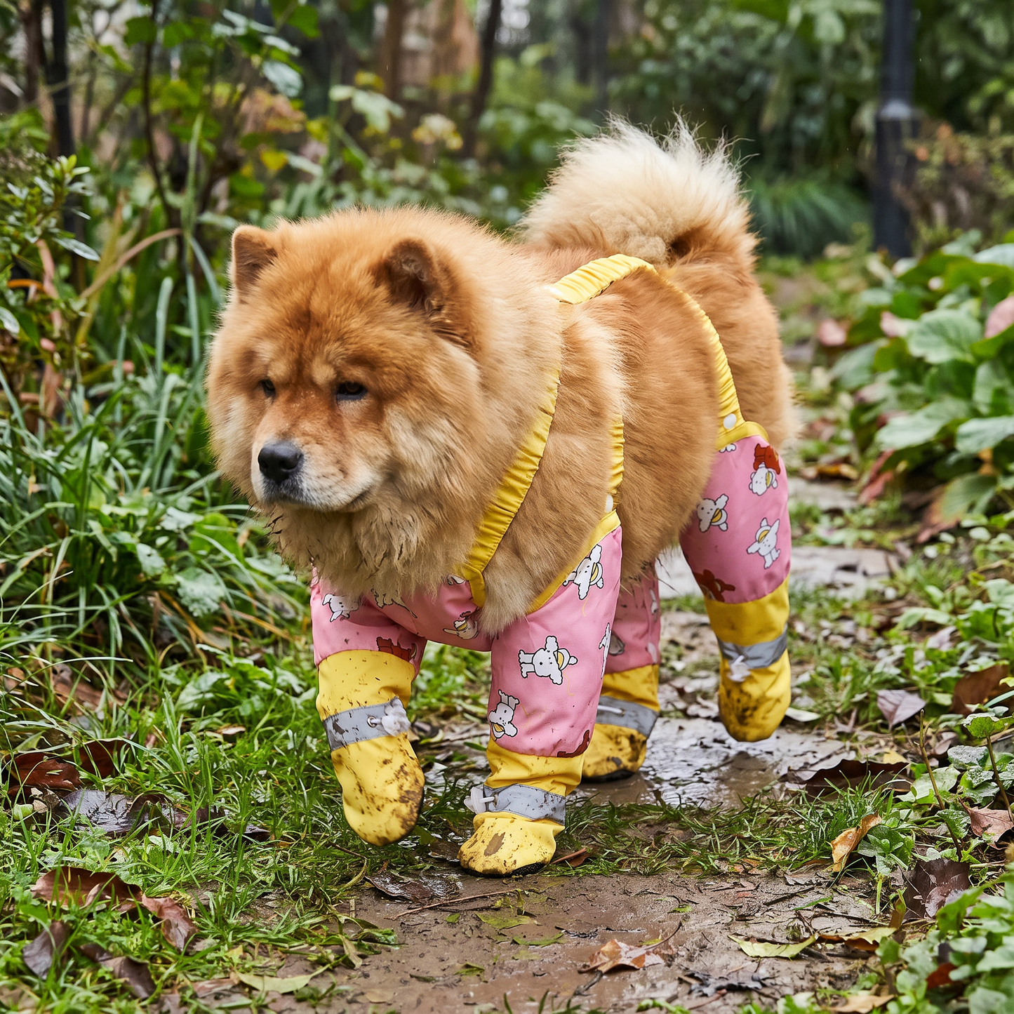 Waterproof Dog Leg Cover Suit for Clean and Protected Outdoor Walks