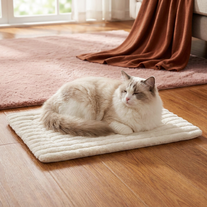 Self-Warming Pet Mat for Cats & Dogs – Quiet, Non-Slip & Electricity-Free
