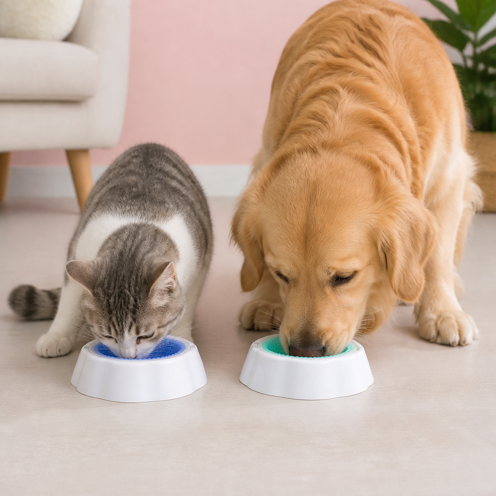 Cooling Pet Water Bowl for Dogs and Cats