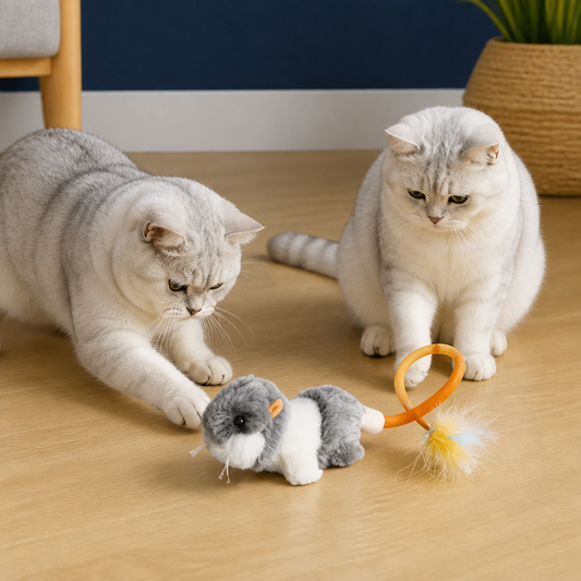 Wiggle Tail Mouse Cat Toy