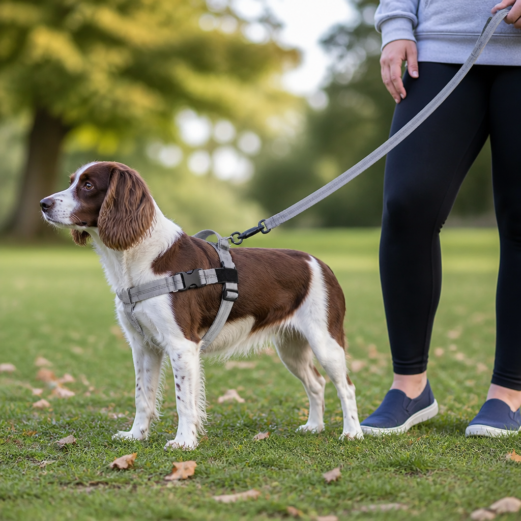 Personalized Reflective No-Pull Dog Harness with Custom Name Patch