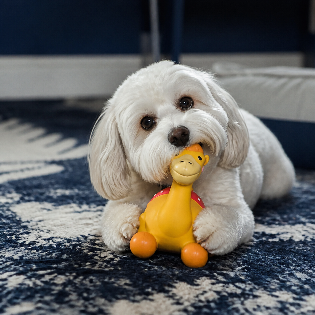 Cute Latex Chew & Squeak Dog Toy