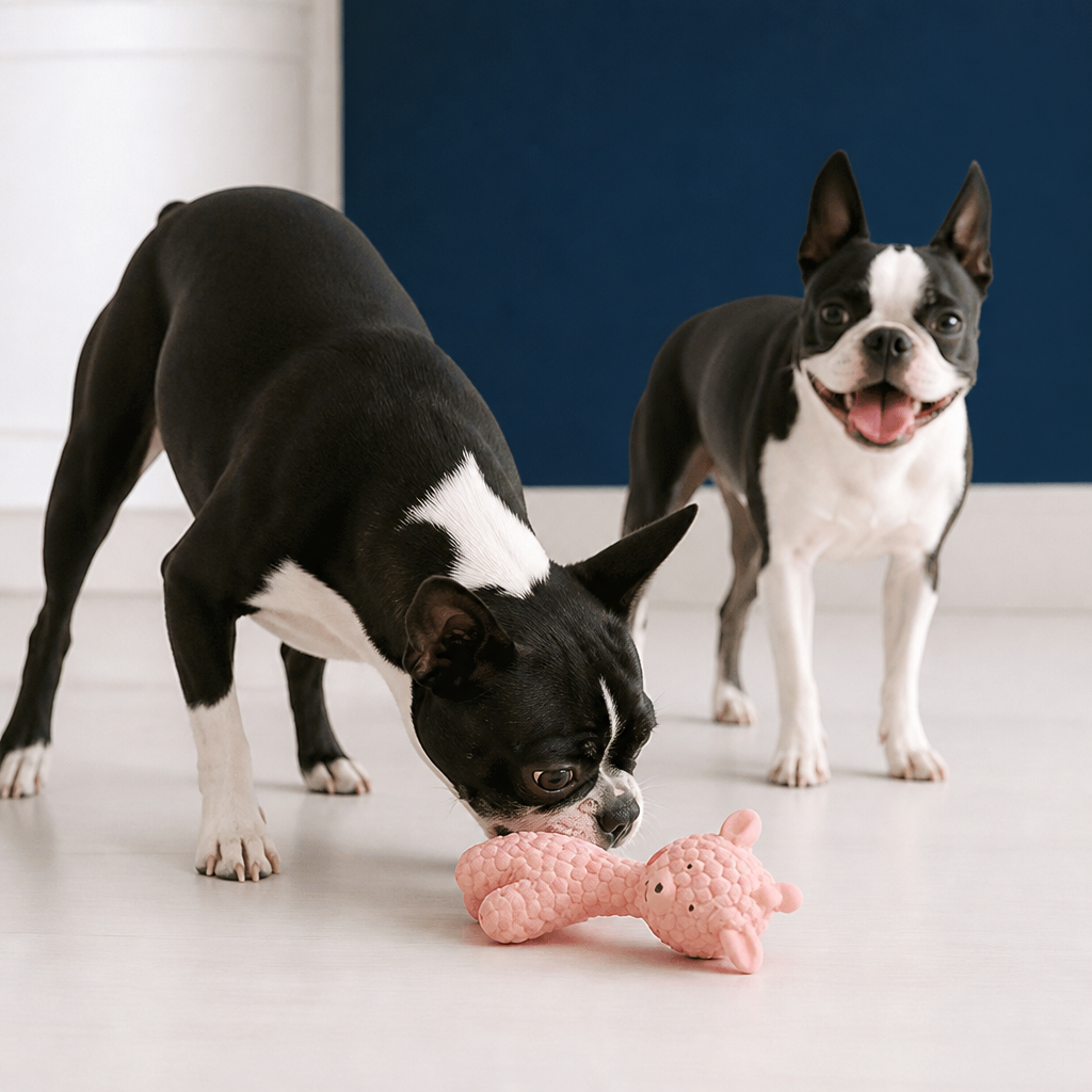 Interactive Squeaky Giraffe Toy for Dogs