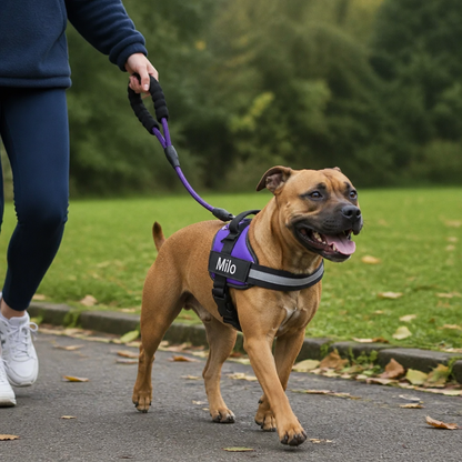 Personalized No-Pull Dog Harness for Easier Walks