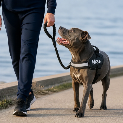 Personalized No-Pull Dog Harness for Easier Walks