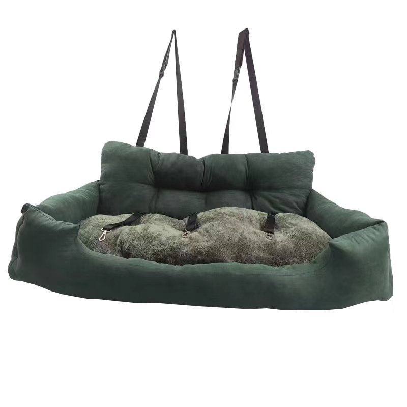 Pet Car Kennel Cross-border Dog Safety Seat Large, Medium And Small Dog Kennel Cushion Travel Car Artifact Spot