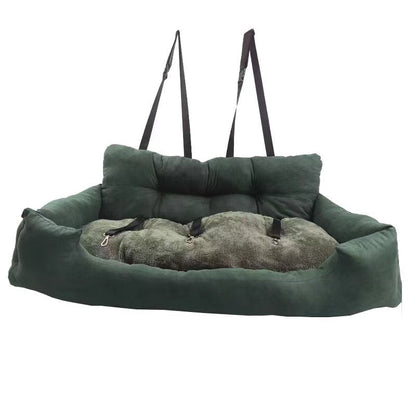 Pet Car Kennel Cross-border Dog Safety Seat Large, Medium And Small Dog Kennel Cushion Travel Car Artifact Spot