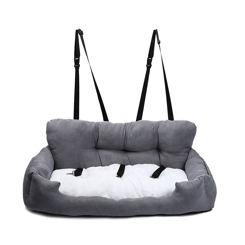 Pet Car Kennel Cross-border Dog Safety Seat Large, Medium And Small Dog Kennel Cushion Travel Car Artifact Spot
