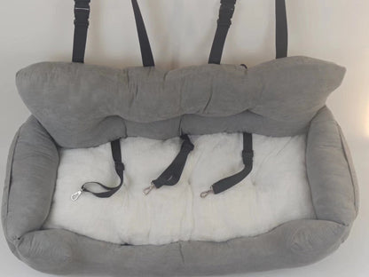 Pet Car Kennel Cross-border Dog Safety Seat Large, Medium And Small Dog Kennel Cushion Travel Car Artifact Spot