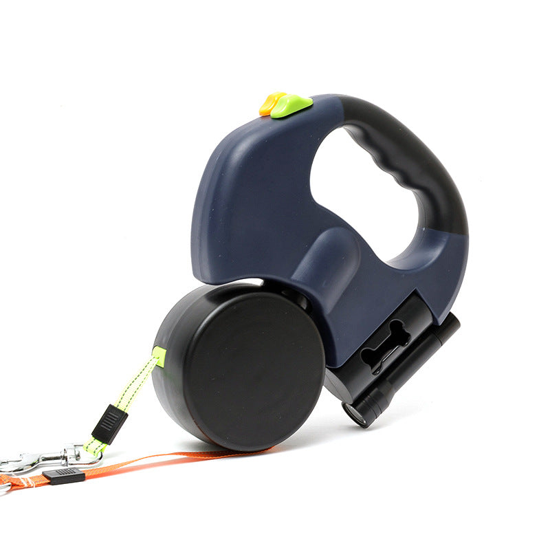 Practical Anti-wrap Double Dog Lead