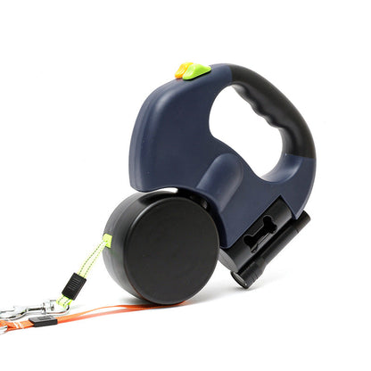 Practical Anti-wrap Double Dog Lead