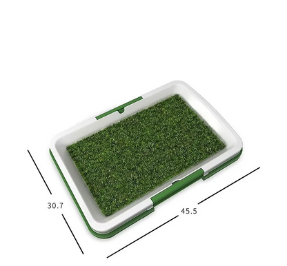 Dog Toilet With Artificial Grass - Non-slip Mat For Indoors And Outdoors