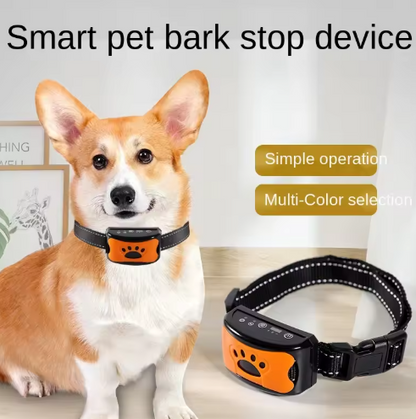 Animal-Friendly Anti-Bark Dog Collar For Training