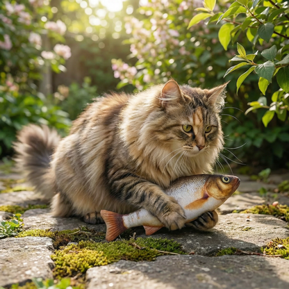 Interactive Wiggly Fish Cat Toy