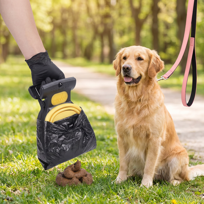 Portable Dog Poop Picker – Foldable, Hygienic & Perfect for On-the-Go