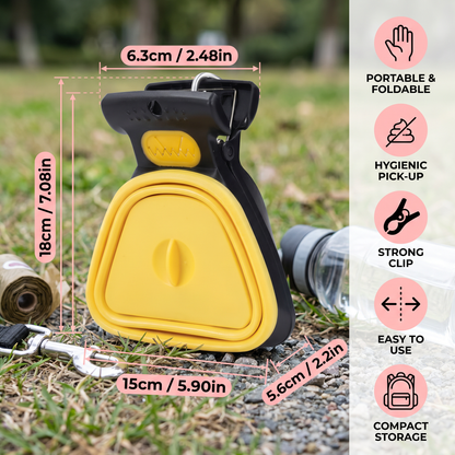 Portable Dog Poop Picker – Foldable, Hygienic & Perfect for On-the-Go