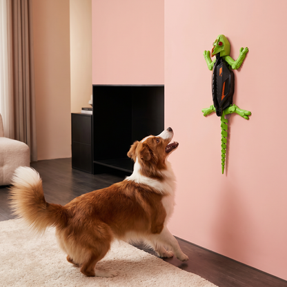 Remote Control Wall Climbing Lizard Toy for Dogs
