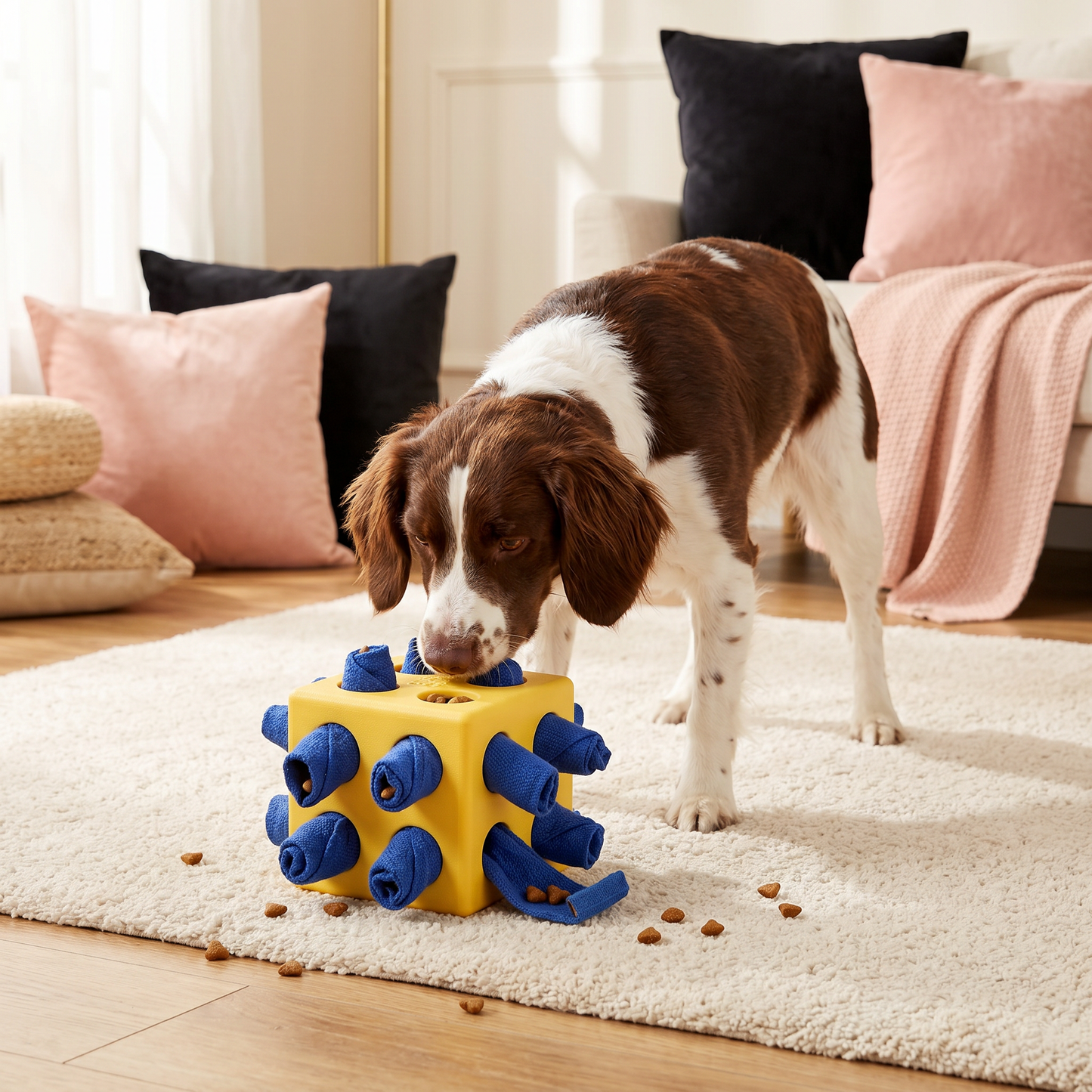 Snuffle Toy for Dogs – Durable Interactive Puzzle Toy for Mental Stimulation & Treat Hunting
